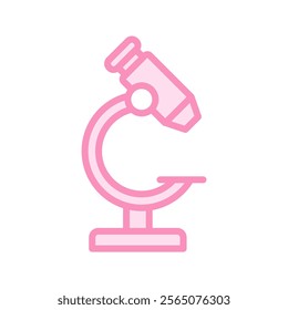 Microscope duotone line icon , vector, pixel perfect, illustrator file