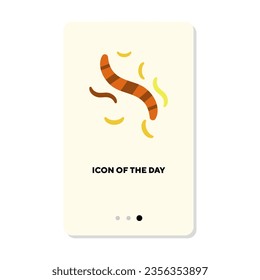 Microscope examination icon. Study, bacteria isolated vector. Microorganism and analysis concept. Vector illustration symbol elements for web design