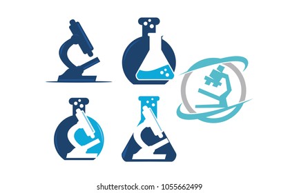 Microscope flask and DNA Template Set