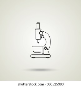 Microscope icon.
