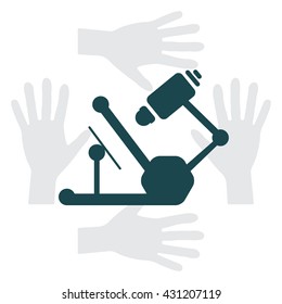 microscope icon