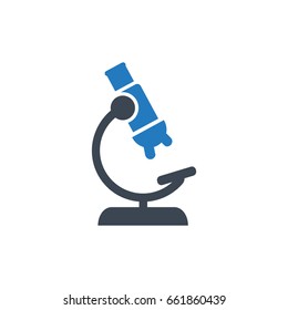 Microscope Icon Stock Vector (Royalty Free) 661860439 | Shutterstock