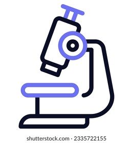 Microscope Icon can be used for uiux, etc