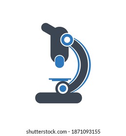 Microscope Icon | Chemist Microscope | Biological Microscope 