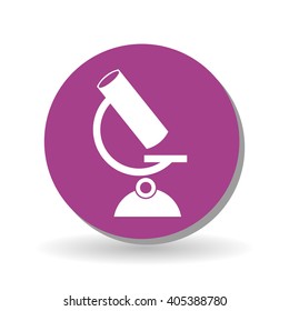 microscope icon design 