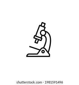 Microscope icon design, eps 10