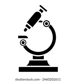 Microscope Icon Design For Personal And Commercial Use