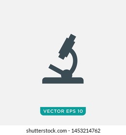 Microscope Icon Design, Vector EPS10
