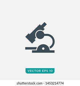 Microscope Icon Design, Vector EPS10