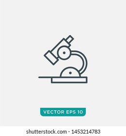Microscope Icon Design, Vector EPS10