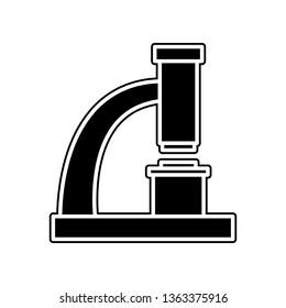 microscope icon. Element of blood donation for mobile concept and web apps icon. Glyph, flat icon for website design and development, app development