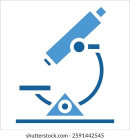 Microscope Icon Element For Design
