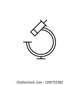 microscope icon. Element of medicine for mobile concept and web apps icon. Thin line icon for website design and development, app development. Premium icon