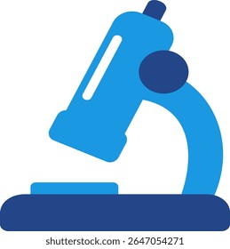 Microscope icon is a fundamental tool in scientific research for new discoveries and in education to observe cells, fungi, micro bacteria etc.