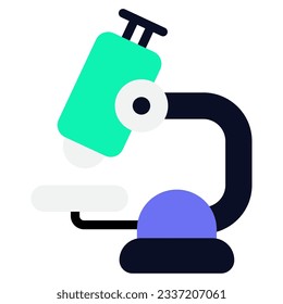 Microscope Icon Illustration can be used for uiux, etc