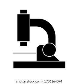 microscope icon. isolated sign symbol