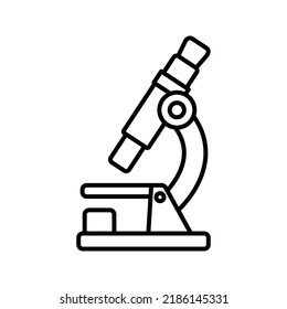 Microscope icon. laboratory sign. vector illustration