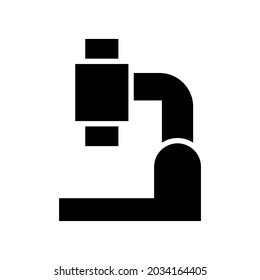 microscope icon or logo isolated sign symbol vector illustration - high quality black style vector icons
