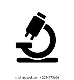 microscope icon or logo isolated sign symbol vector illustration - high quality black style vector icons
