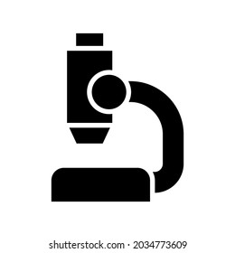 microscope icon or logo isolated sign symbol vector illustration - high quality black style vector icons
