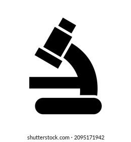 microscope icon or logo isolated sign symbol vector illustration - high quality black style vector icons
