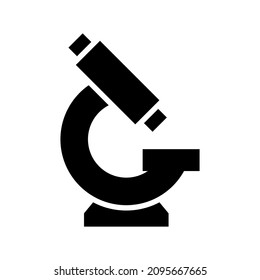 microscope icon or logo isolated sign symbol vector illustration - high quality black style vector icons

