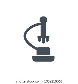 Microscope icon. Medical lab sign