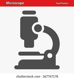 Microscope Icon. Professional, pixel perfect icons optimized for both large and small resolutions. EPS 8 format.