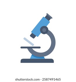 Microscope Icon for Scientific Investigation