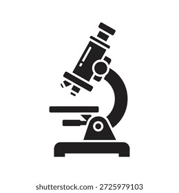 Mikroskop-Symbol für wissenschaftliche Forschung und Laborexperiment ein Symbol für die Entdeckung der Biologie und medizinisches Analysegerät