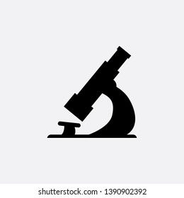 microscope icon sign signifier vector