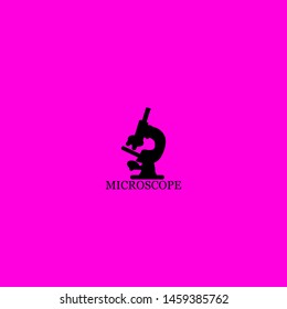 microscope icon sign signifier vector