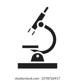 Microscope Icon Thin line art collection