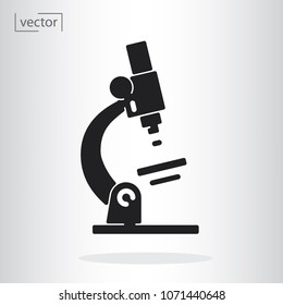 microscope icon vector