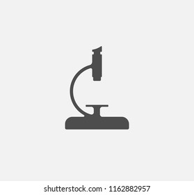 Microscope icon . Vector