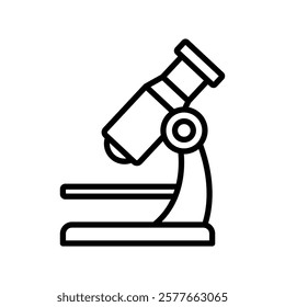 microscope icon vector design template simple and clean