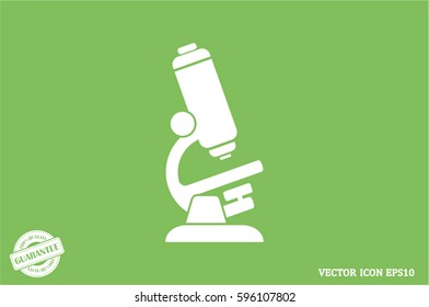 microscope icon vector illustration.