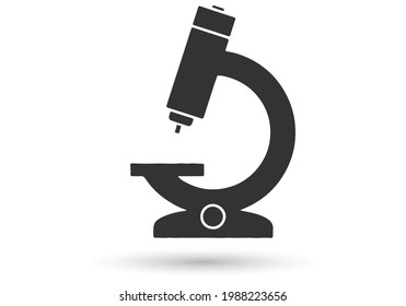 microscope icon vector illustration. EPS 10