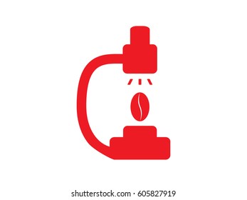 microscope icon, vector illustration eps10