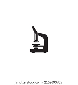 Microscope icon vector, logo design illustration and Medical.