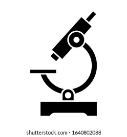 Microscope icon vector sign symbol on trendy design 