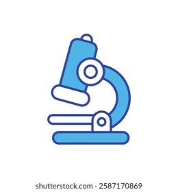 Microscope icon vector stock illustration