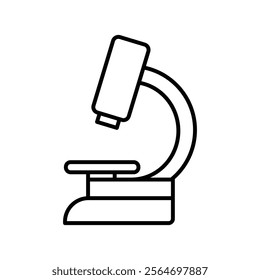 microscope icon vector symbol isolated