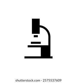 microscope icon vector template design