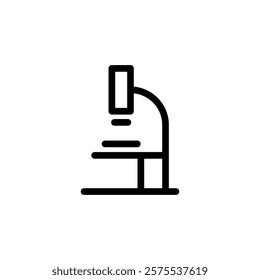 microscope icon vector template design