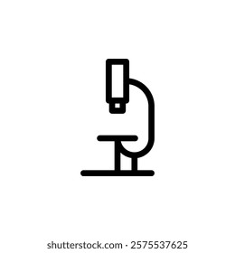 microscope icon vector template design