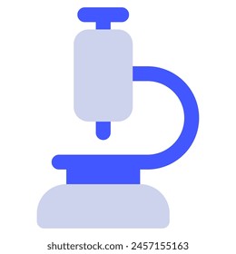 Microscope icon for web, app, infographic, etc