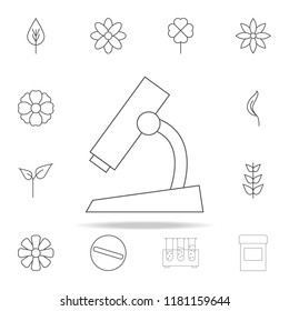 microscope icon. web icons universal set for web and mobile