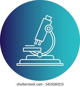 Microscope icon for your project
