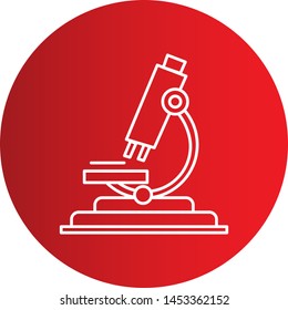 Microscope icon for your project
